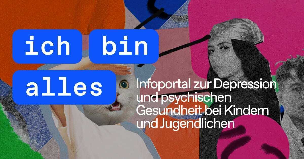 Screenshot or Official Image for ich-bin-alles.de - Dein Infoportal für Depressionen bei Kindern und Jugendlichen | Ich bin alles